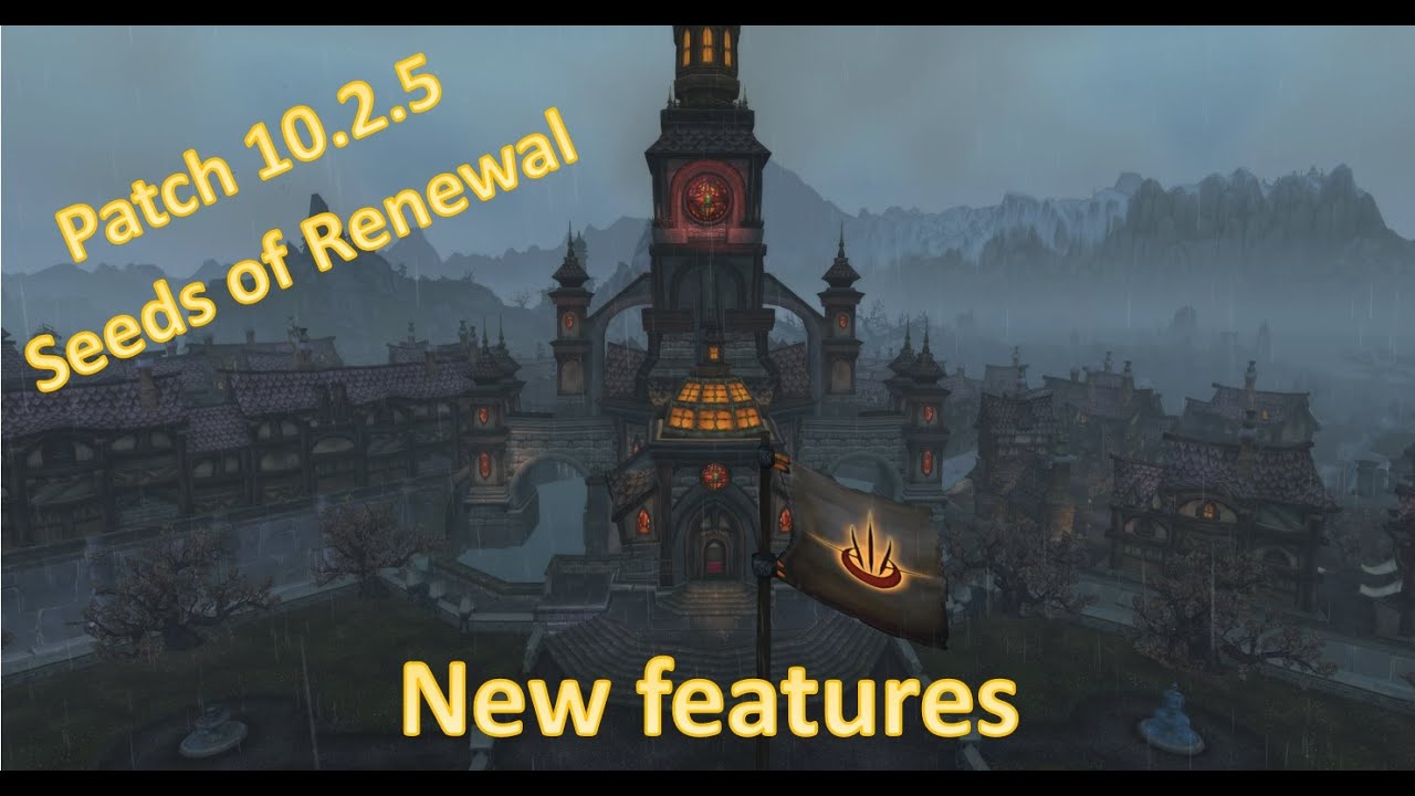 World of Warcraft - New features coming in patch 10.2.5