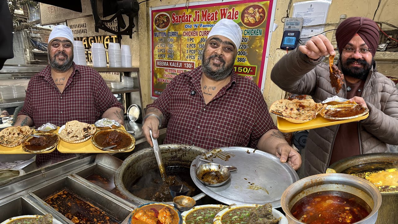 सरदार जी का सभसे सस्ता Non veg Lunch(इससे लाजवाब कुछ नहीं) |Indian Street Food