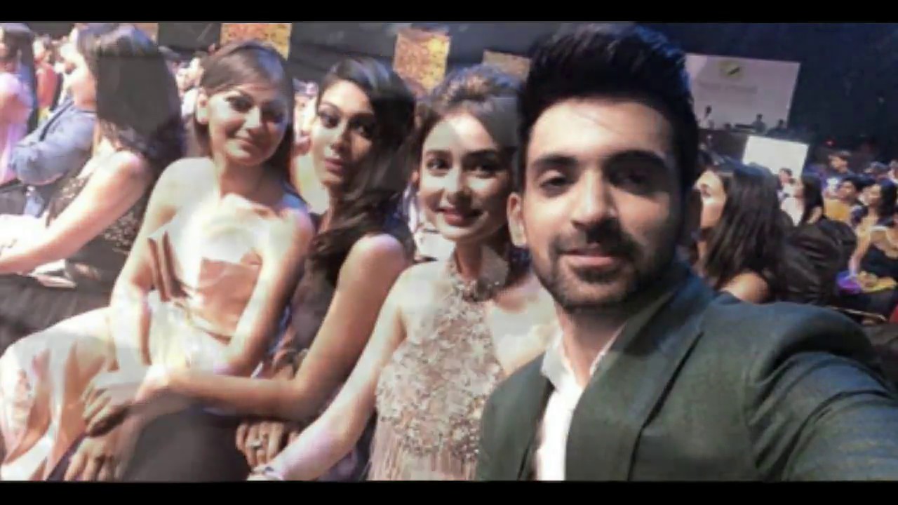 Kumkum bhagya star cast off screen masti at zee gold award 2018, sriti and shabbir