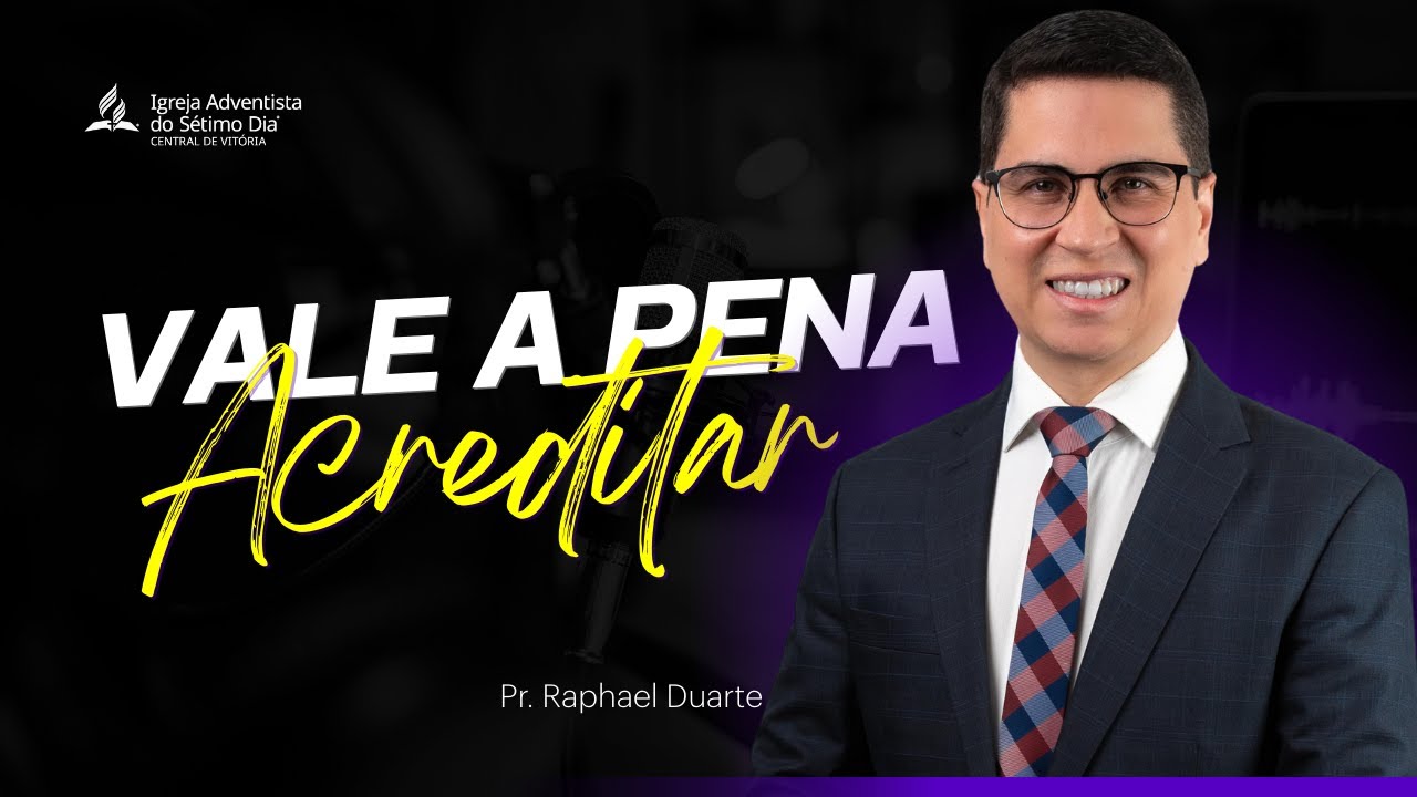Culto ao vivo l  Vale a pena acreditar - Pr. Raphael Duarte