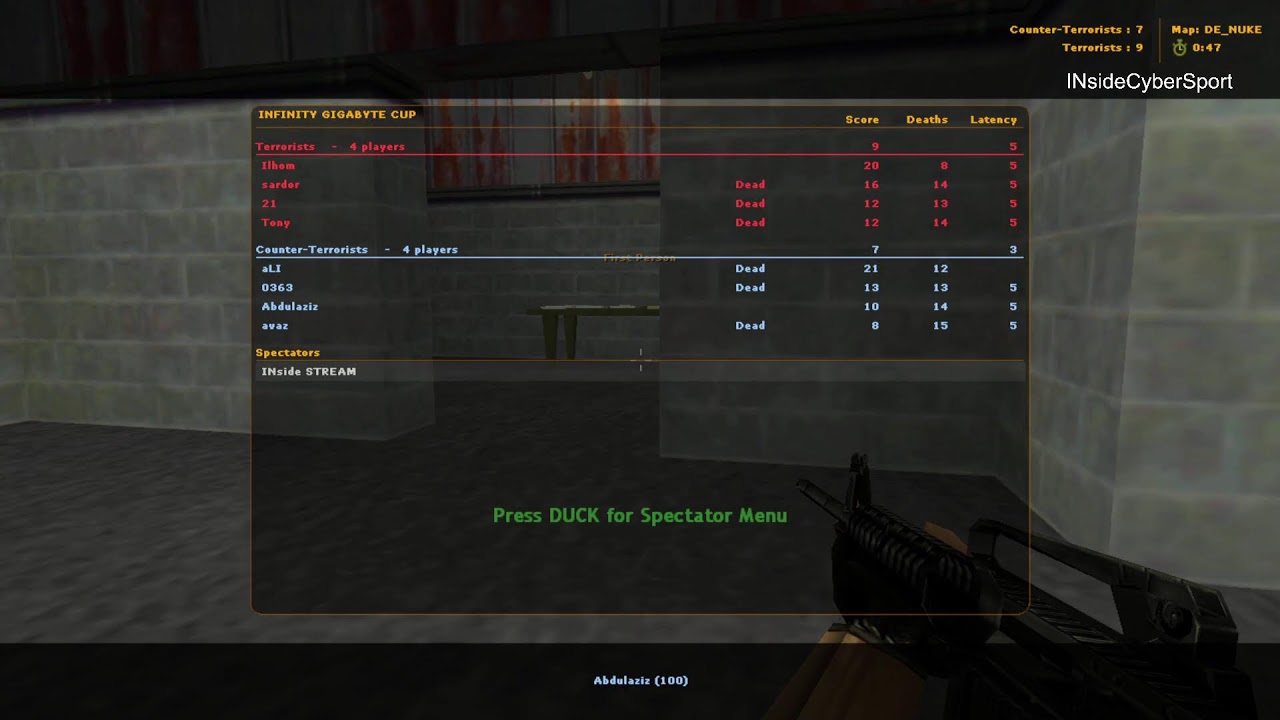 INsideCyberSporT Stream 1.6