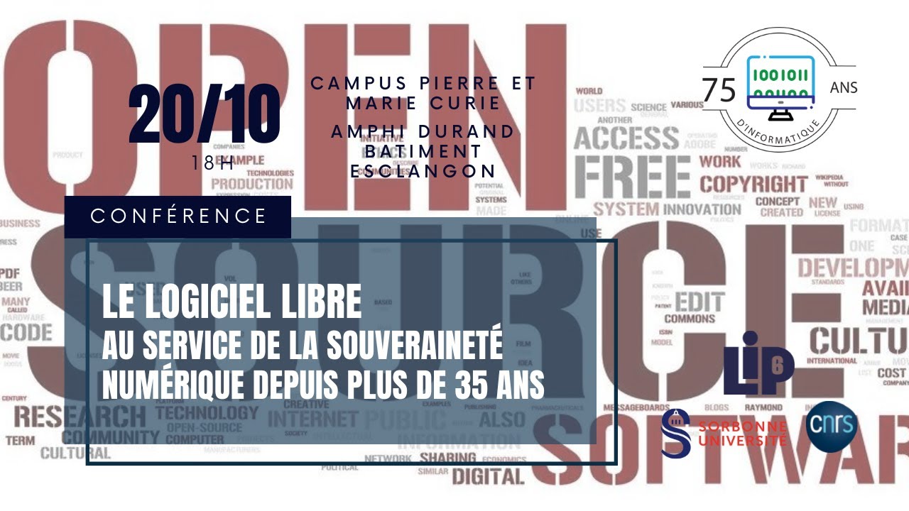 Le Logiciel Libre - Au service de la souveraineté numérique depuis plus de 35 ans