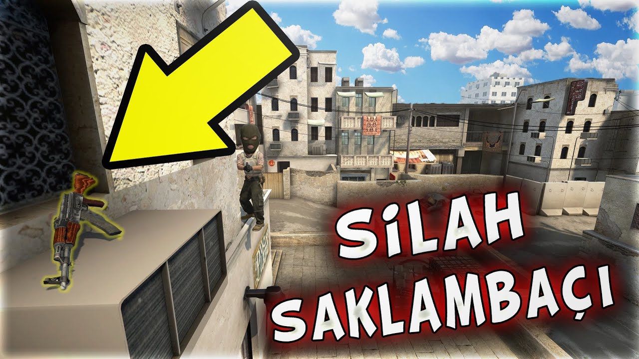 DUST 2 BUGLARINDA SİLAH SAKLAMBAÇI 2 !! EFSANE (CS:GO)