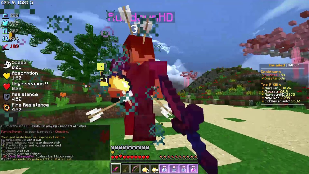 InvadedLands KitPvP #5 (SHARP 4 MASSACRE)
