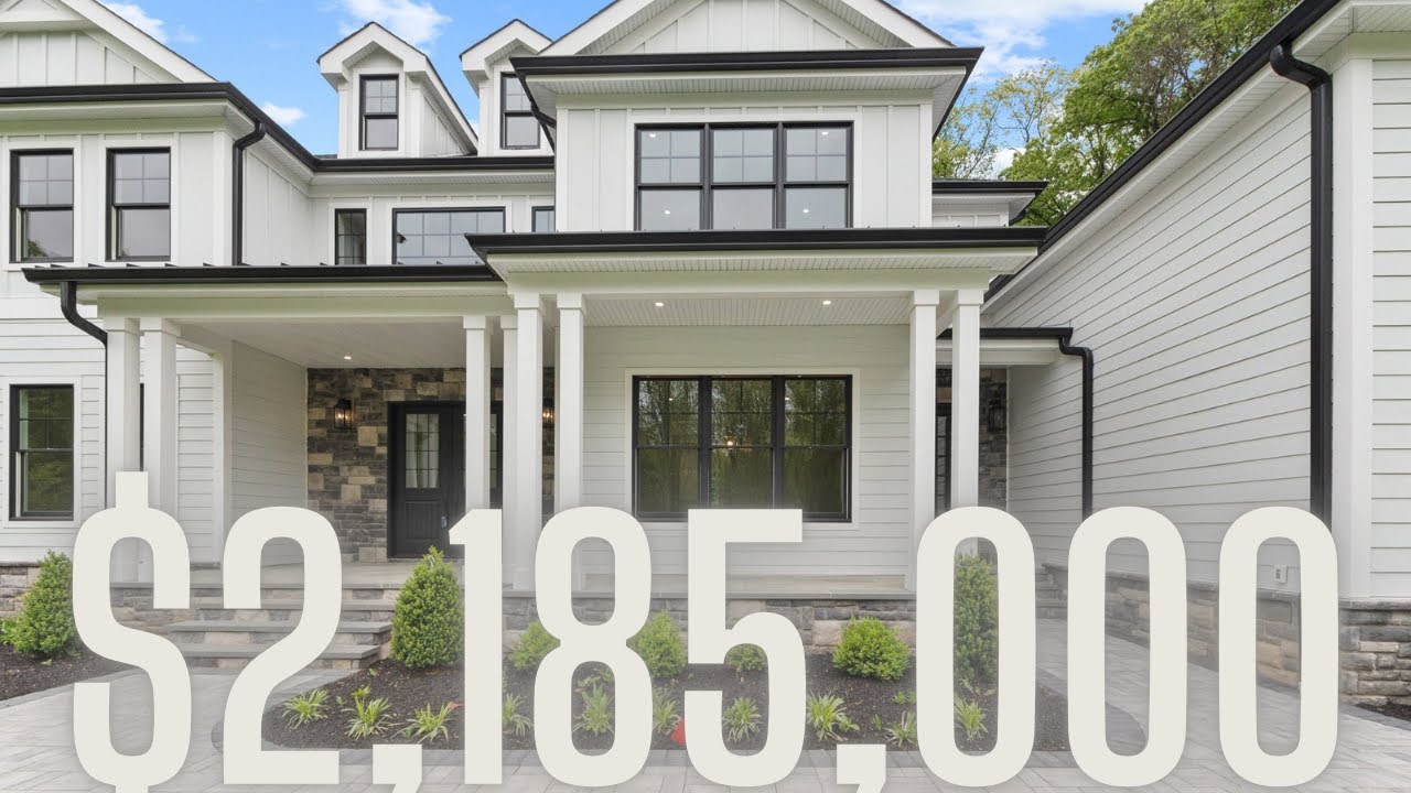 TOURING A $2.1M CUSTOM BUILT LUXURY HOME IN MONTVILLE NJ