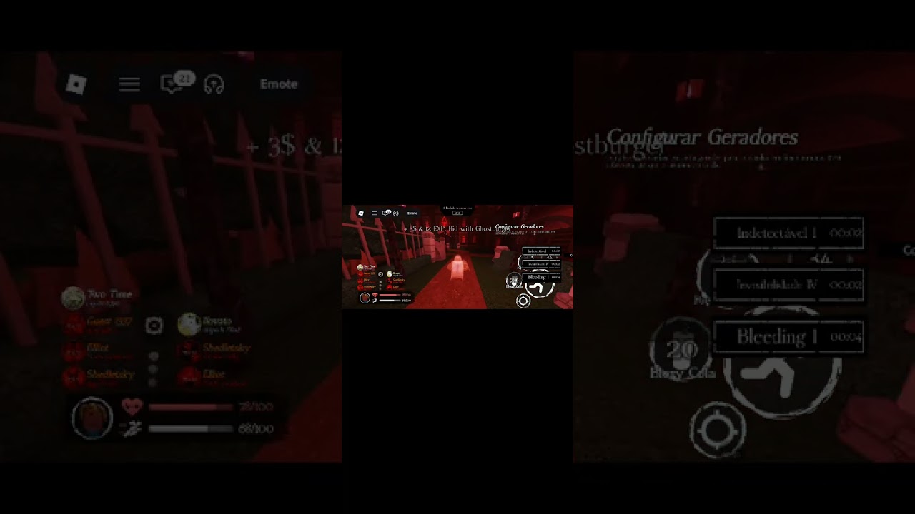 Gameplay de Noob no Forsaken (desculpa a qualidade do áudio)