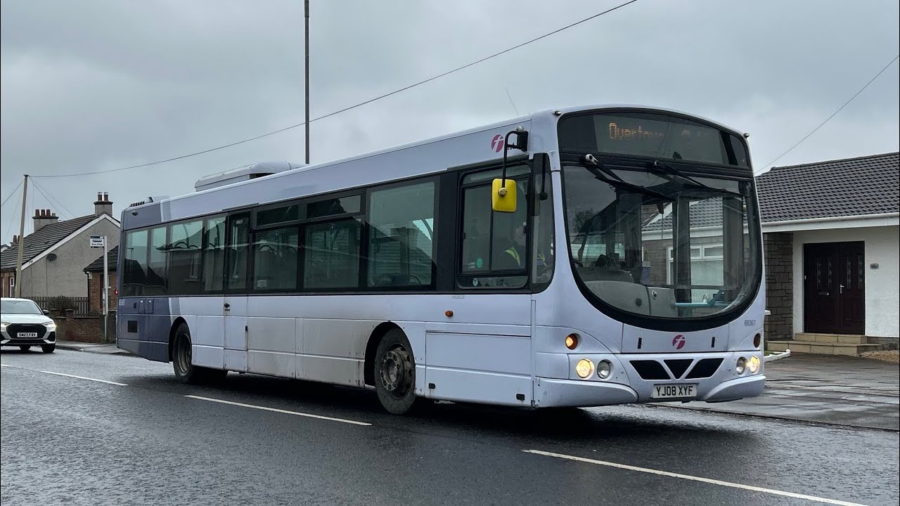 First Glasgow | YJ08 XYF - 69367 | Volvo B7RLE Wright Eclipse Urban (€4 - ZF)