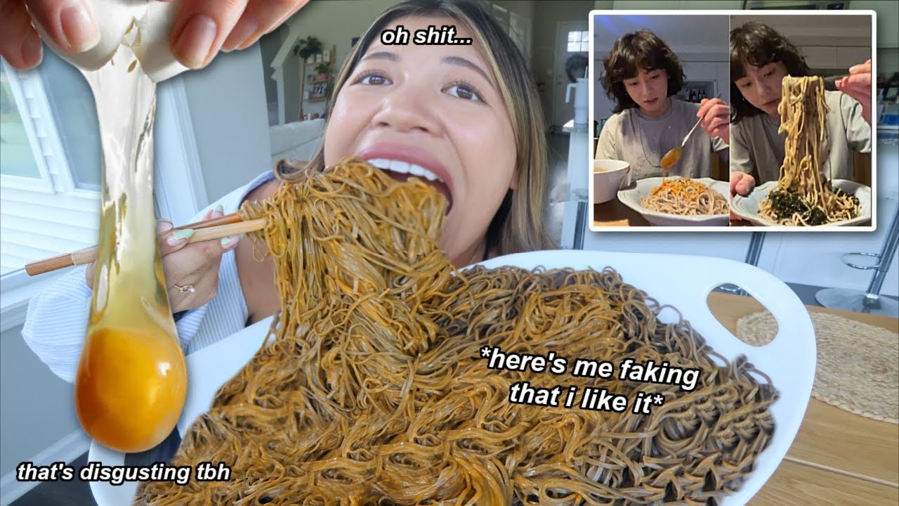 i tried cooking JUNGKOOK'S NOODLES and here's what happened...