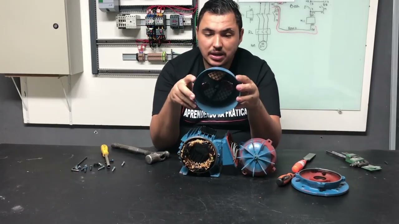 Como Rebobinar Motor Elétrico Passo a Passo Parte01