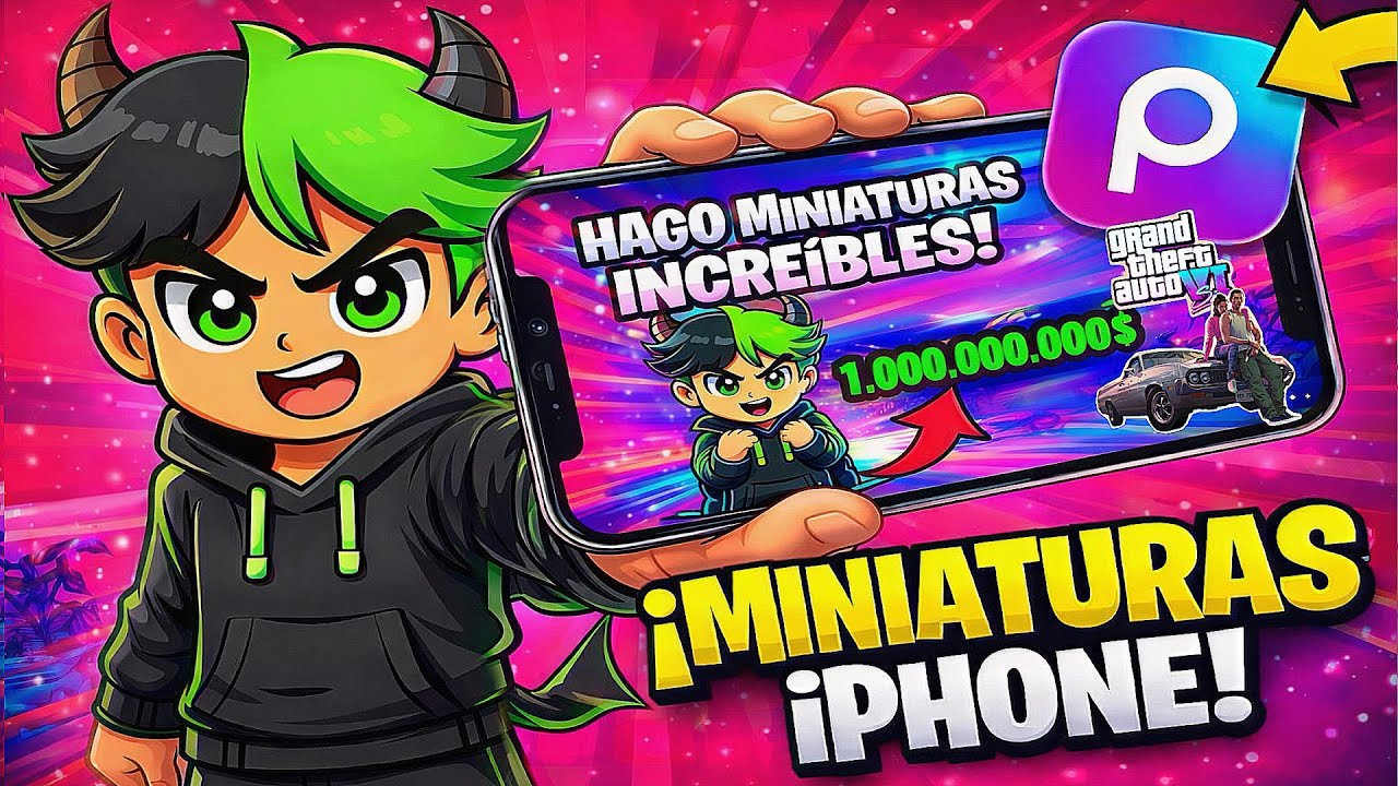 🔥 Nadie te explica cómo hacer MINIATURAS VIRALES desde el celular 🔥