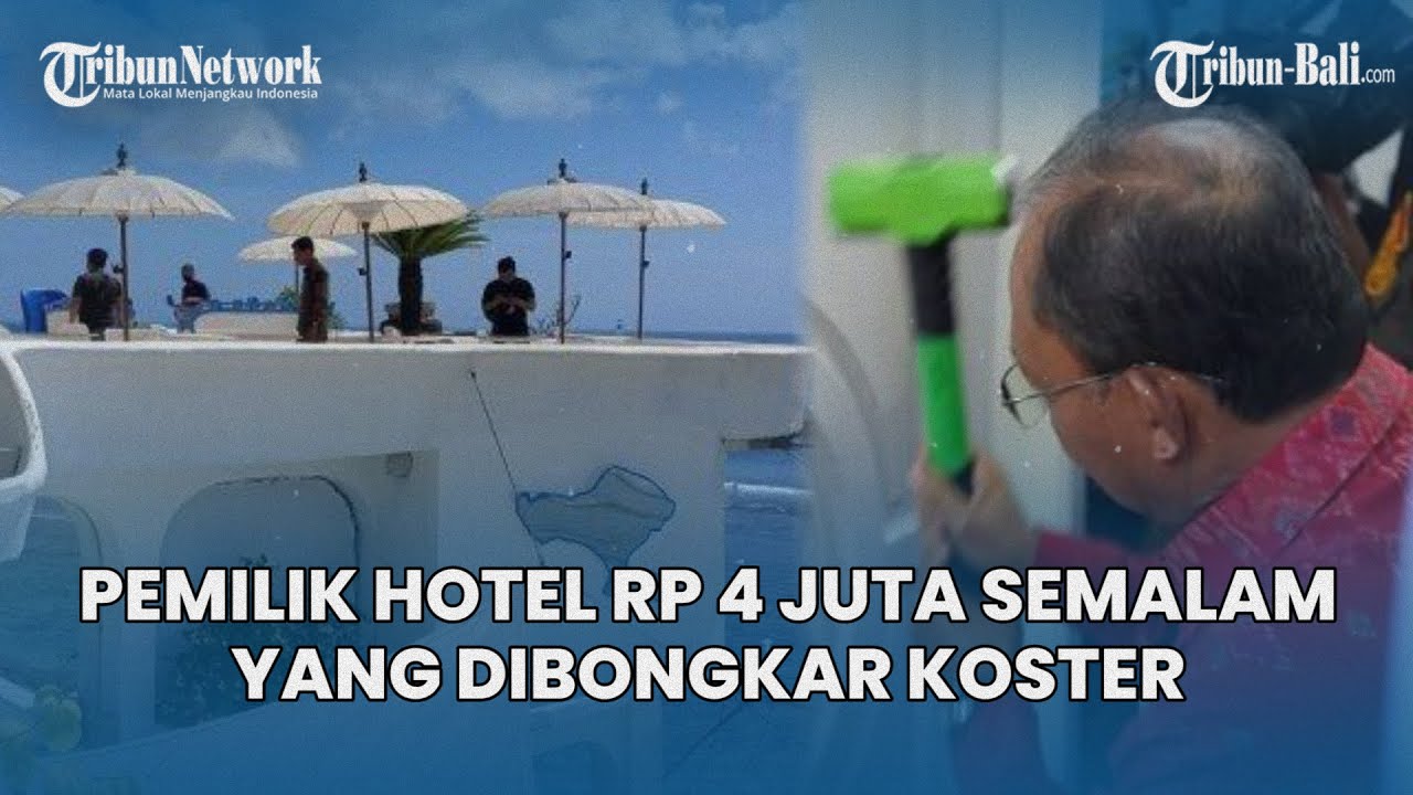 Pemilik Morabito Art Cliff Bali, Hotel Bertarif Rp 4 Juta di Pantai Bingin yang Dibongkar Koster
