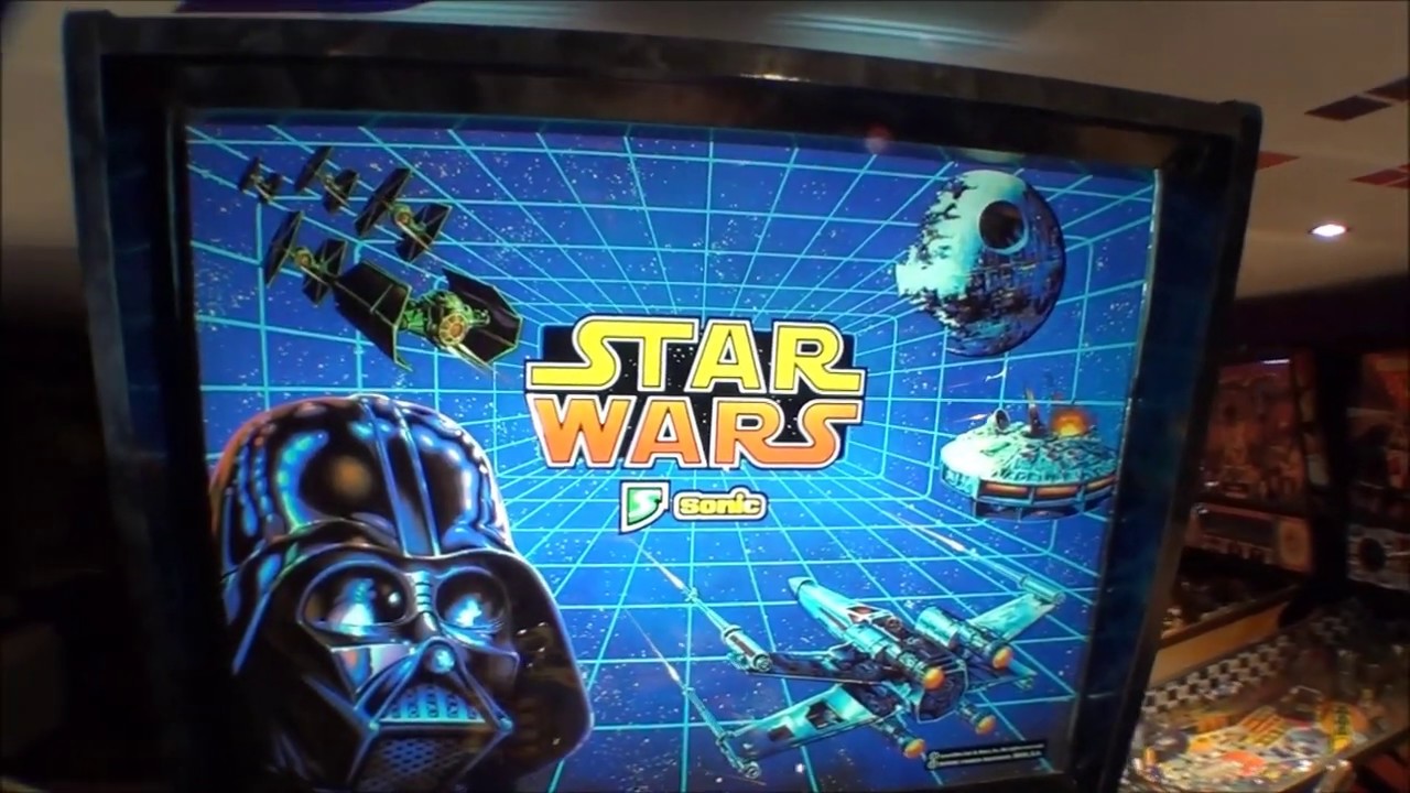 Segasa-Sonic Star Wars Pinball Machine