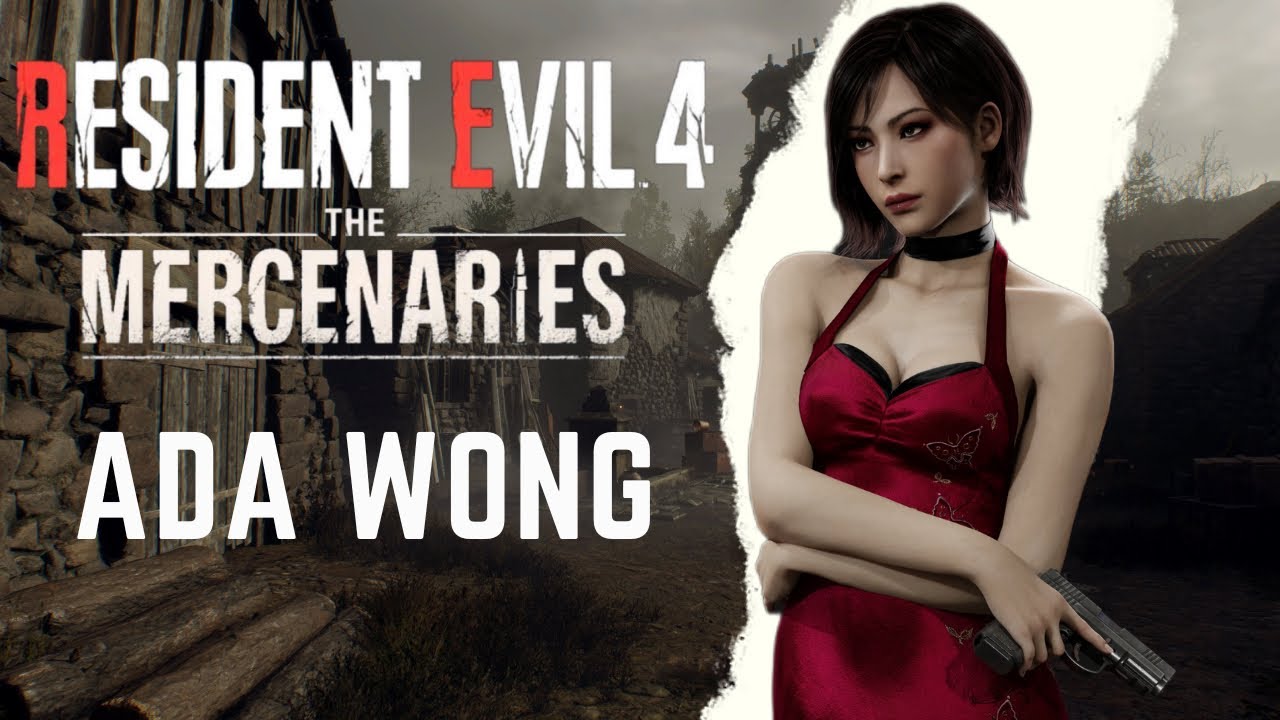 Resident Evil 4 Remake Ada Wong RE4 OG Remake DRESS S++ Mercenaries (Village)