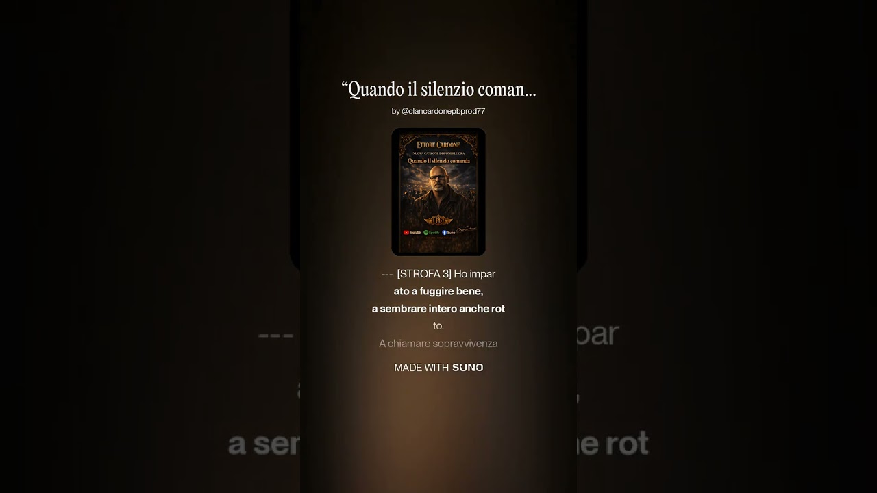 Quando il.silenzio comanda