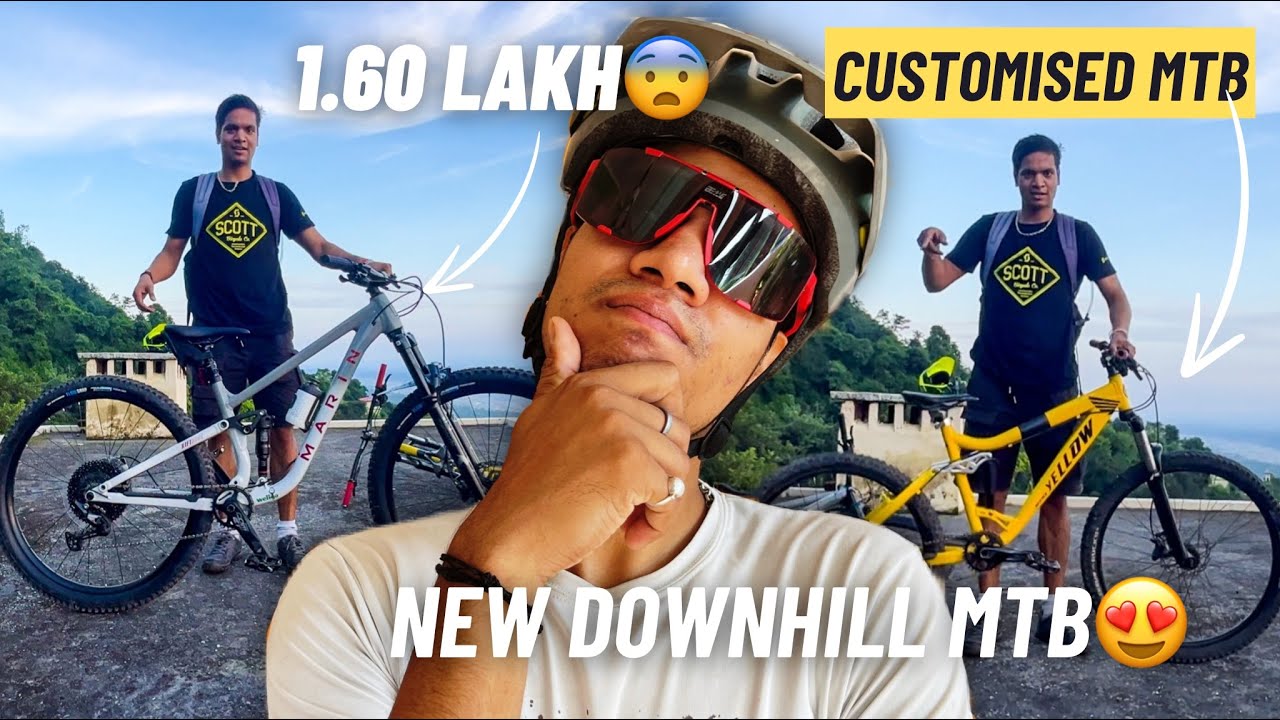 1.60 Lakh ki new downhill MTB😍 | MTB trails Vlog