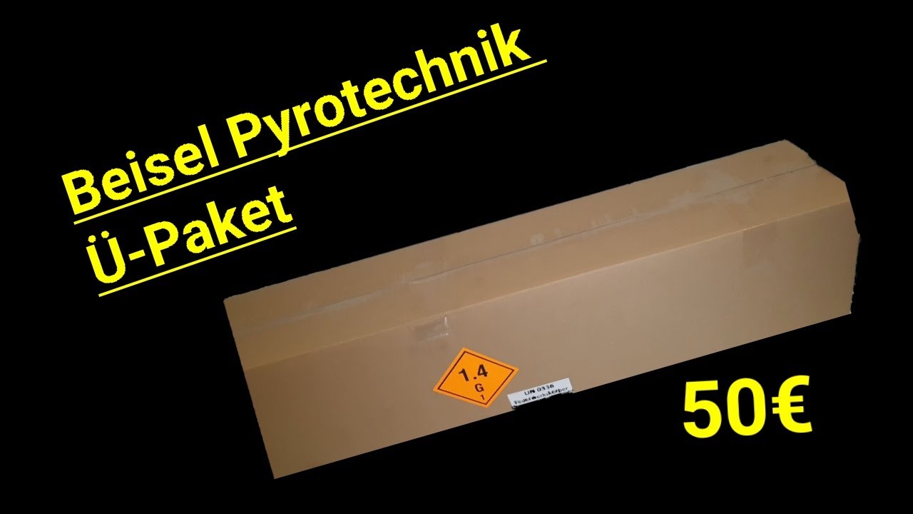 Beisel Pyrotechnik Ü-Paket 50€ 2020/2021 /Pyro Junkie