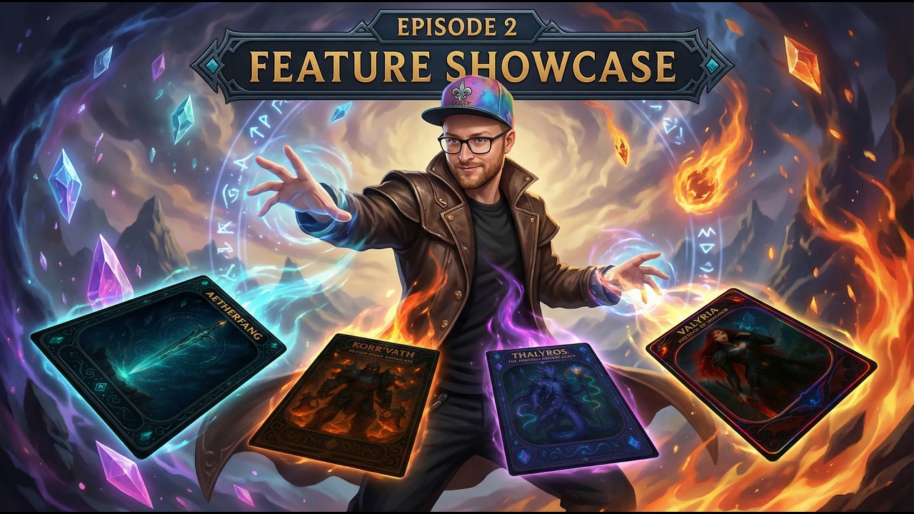 I'm building Mythic Cards: Everything it can do