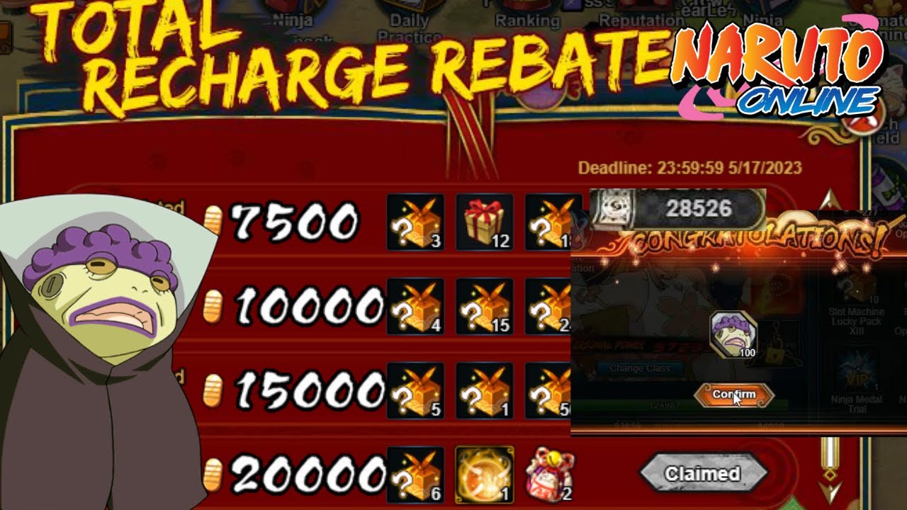 Naruto Online - Recruit and Test Play New Red Summon Shima 2023 [English Server]