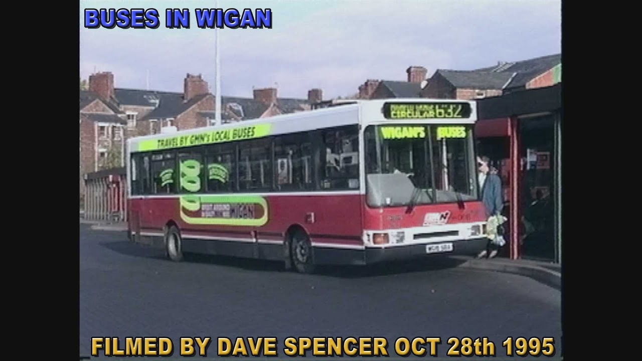 DS0206Hi8 WIGAN BUSES 28th Oct 1995