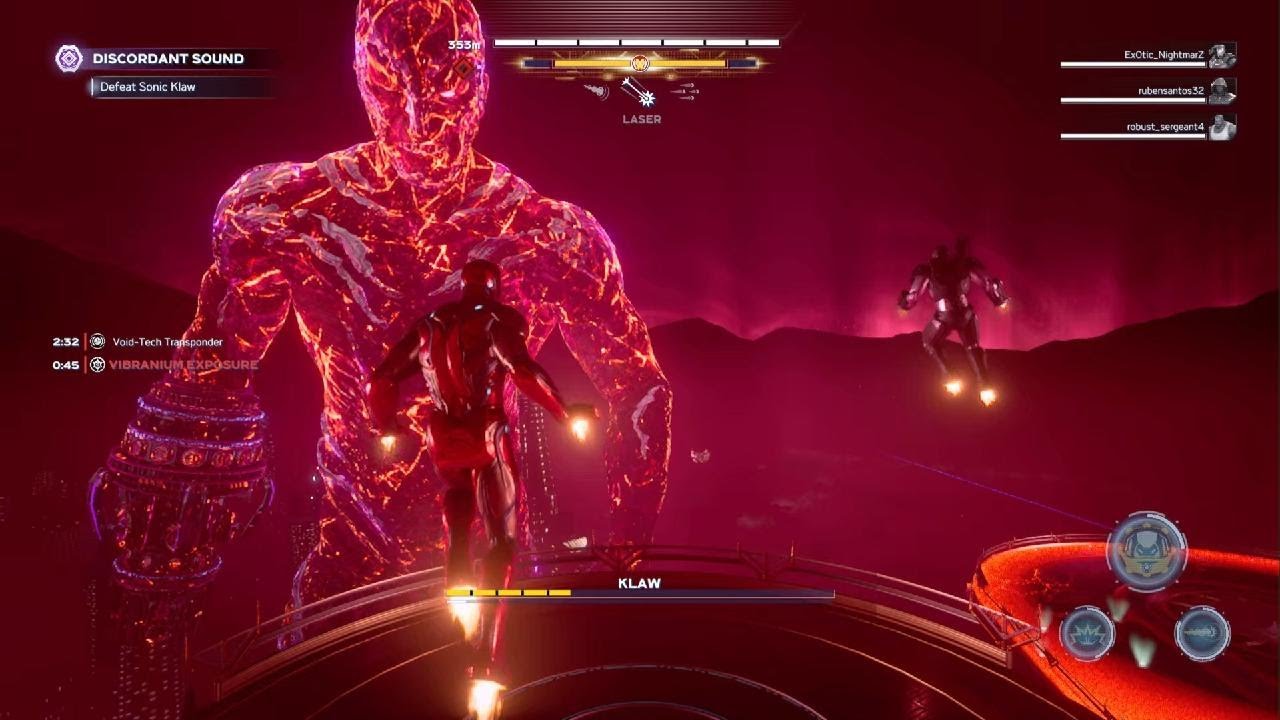 Marvel's Avengers Iron Man Gameplay (NO DEATHS) Discordant Sound (Elite) Raid Final Boss 
