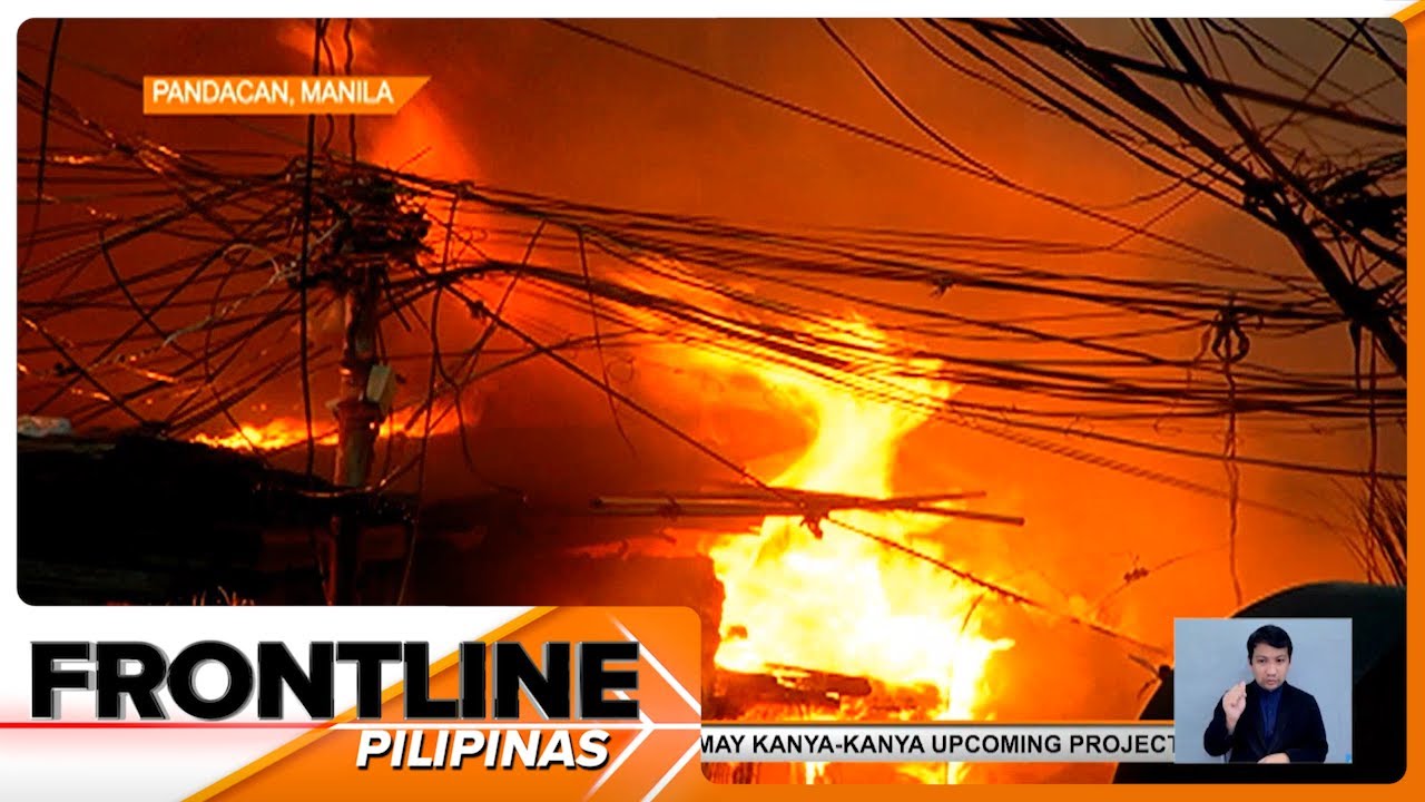160 bahay sa Pandacan, nasunog | Frontline Pilipinas