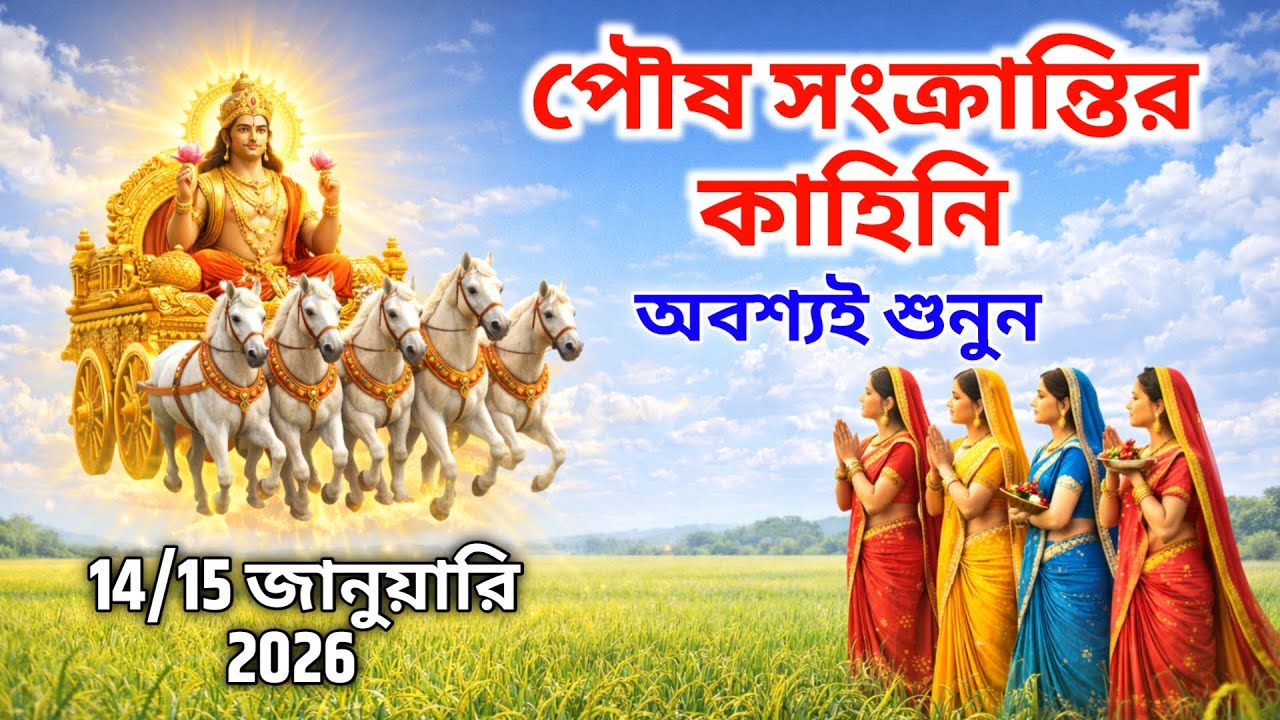 পৌষ সংক্রান্তি বা মকর সংক্রান্তি কি এবং কেন পালন করা হয়? | মকর সংক্রান্তি ব্রত কথা | Makar Sankranti