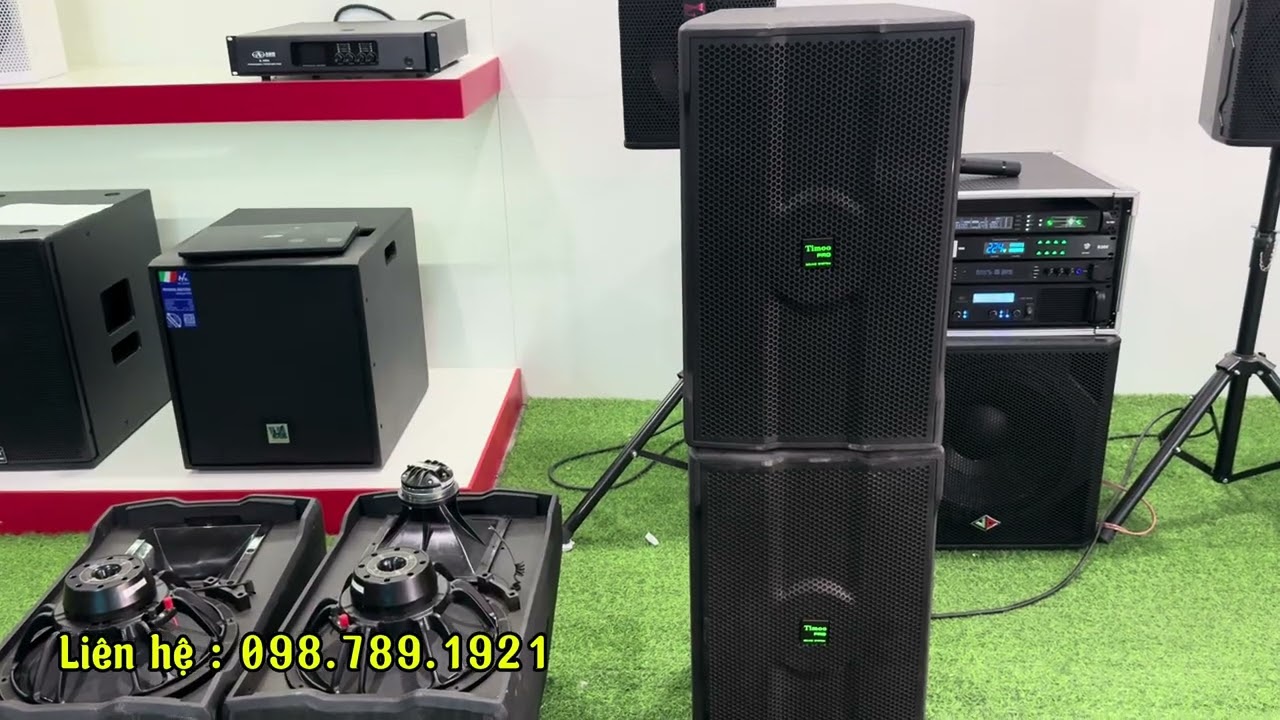 Soi nội thất loa Timoopro GT12 bát 30 bát treb của Ý 