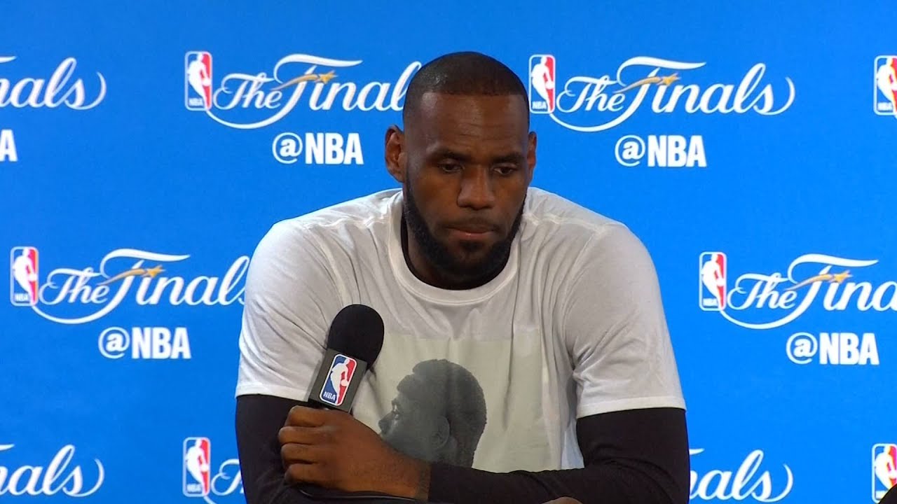 WATCH: LeBron James responds after his LA home was vandalized with a racial slur
