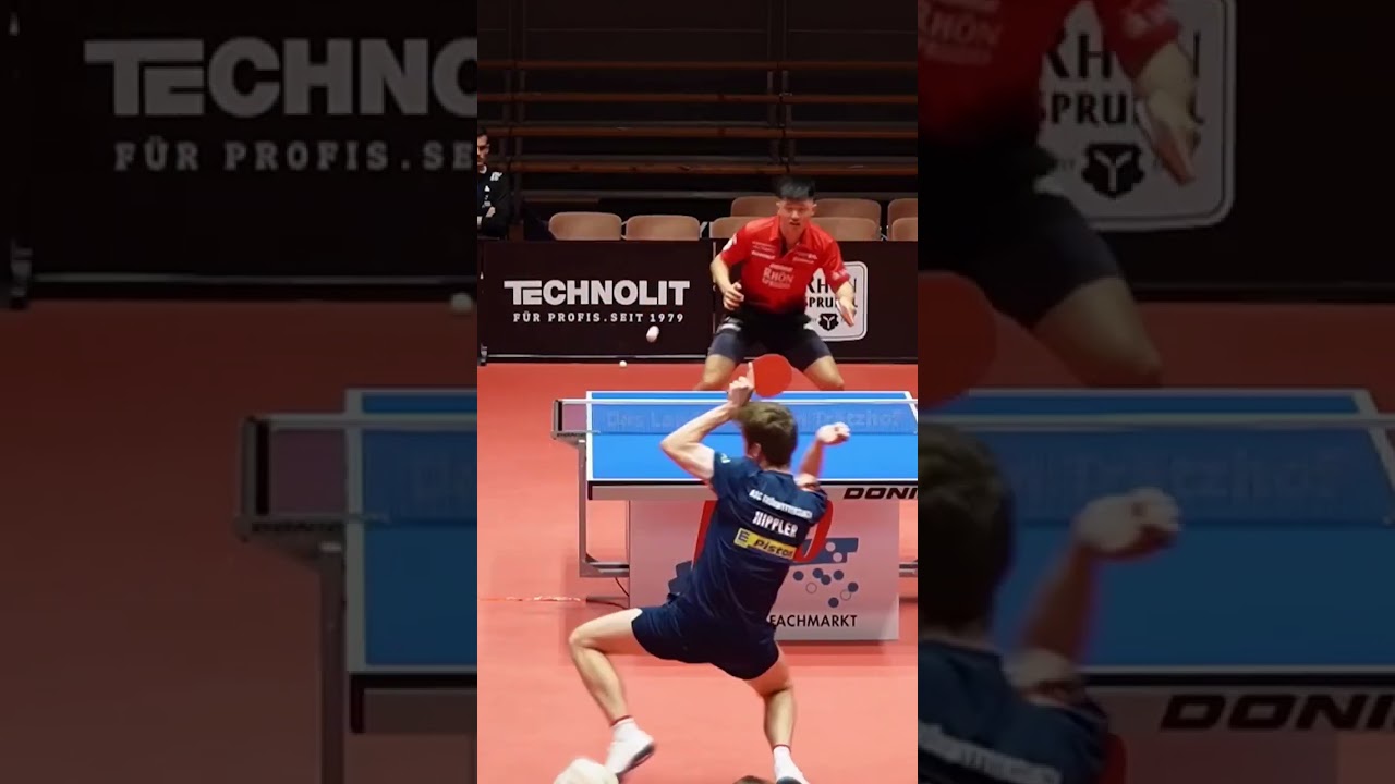 Quarterfinal vibes ⚡️ Fan Bo Meng vs. Tobias Hippler 3:1😮&zwj;💨