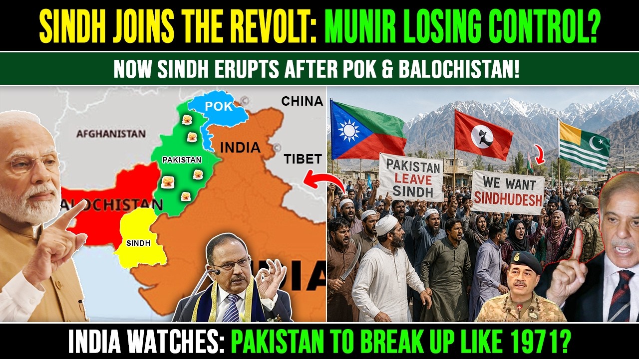 India&rsquo;s Next Move: Sindh Joins PoK & Balochistan Revolt, India Pakistan Conflict, Indian News