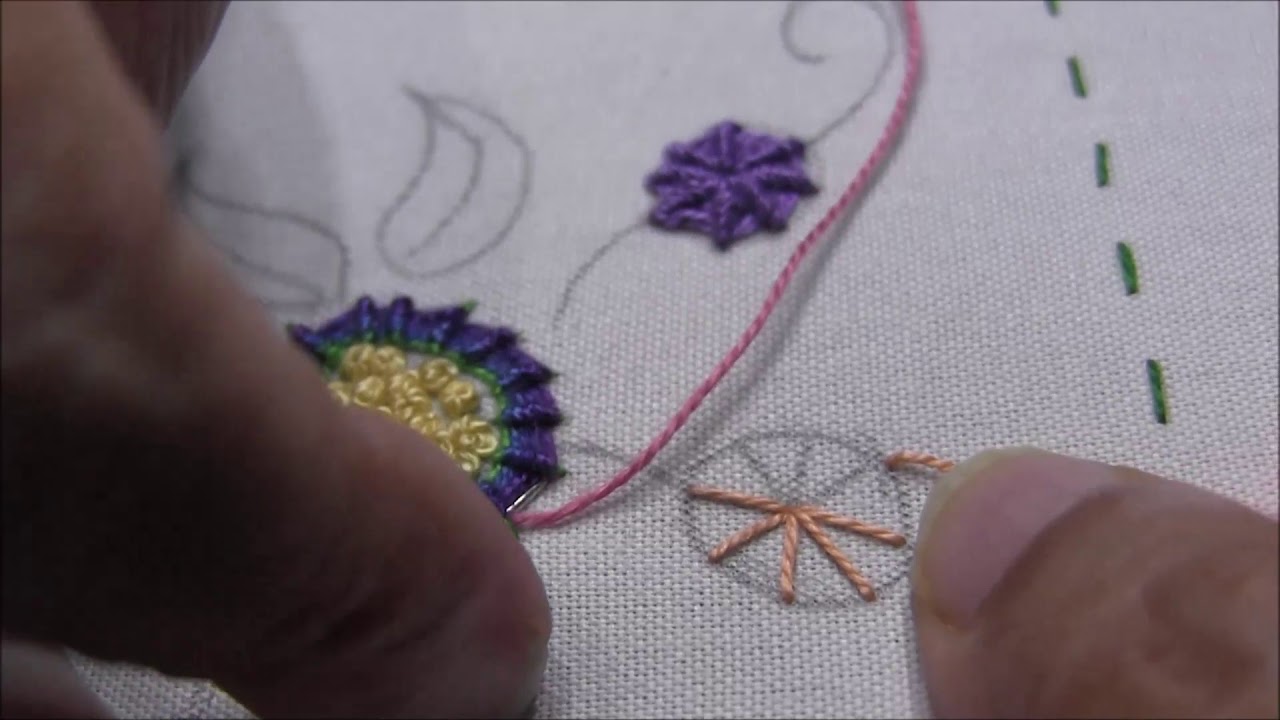Tutorial de bordado brasileño  8