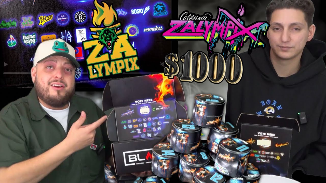 First look at the TOP 26 BRANDS IN CALI! 2025 ZALYMPIX JUDGE KITS