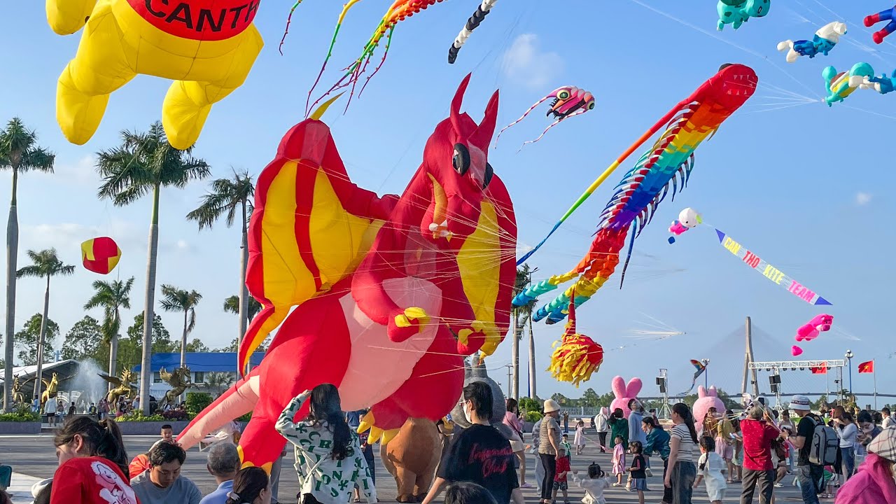 Diều Khổng Lồ Tại Cần Thơ 2025 | Giant Kite 2025
