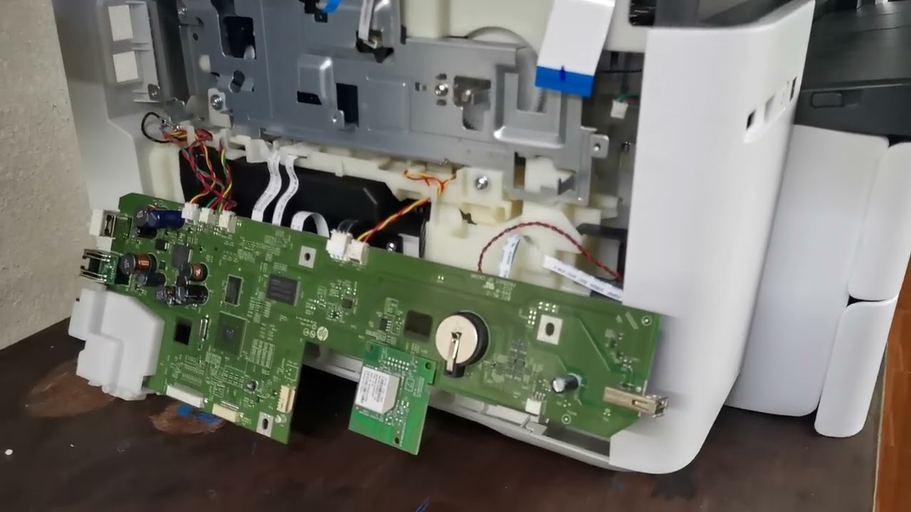 inicializacion y liberación de impresora hp officejet pro 7740