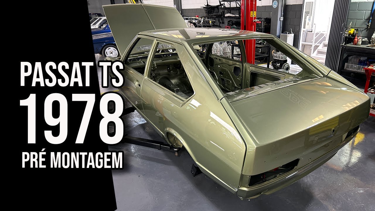 Passat TS 1978: de Marrom Saveiro para Verde Mantiqueira! Começamos a montagem...