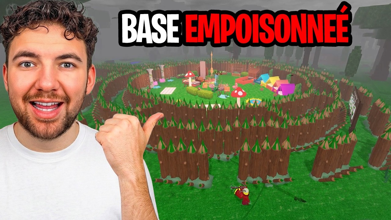 J'ai construit la base empoisonnée la plus sécurisé sur 99 nuits dans la forêt !