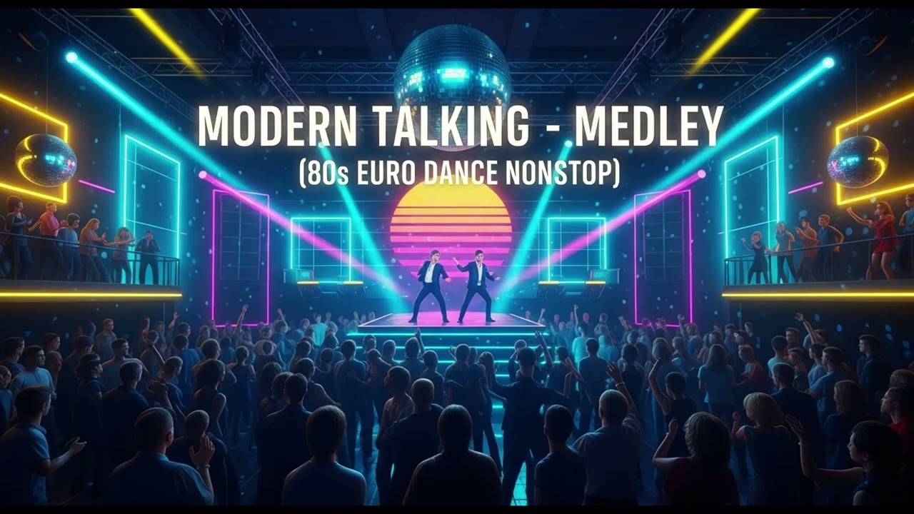 MODERN TALKING - MEDLEY (COVER TRANCE REMIX INTERNATIONAL 80's)