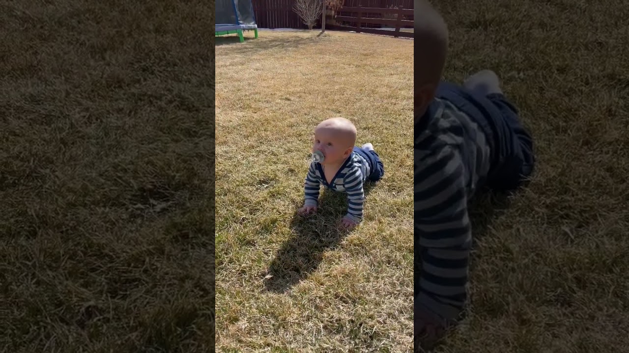 Baby first day in the sun ☀️ #clips #moments #baby #sun #sunshine