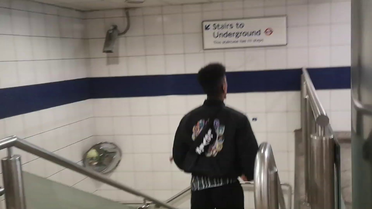 Elephant & Castle Station Staircase 1