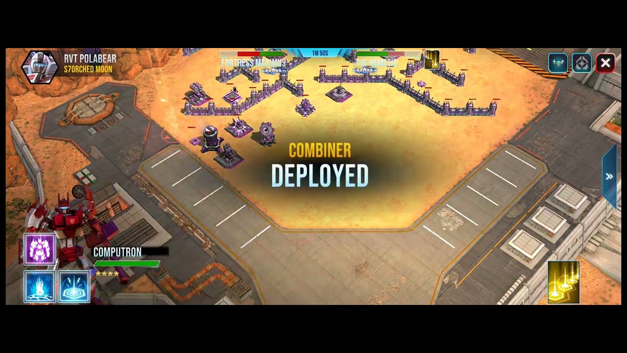 B3 - G1 Asylum vs Scorched Moon (3/8/26): Skids/Sunstreaker Sweep + Walk Up Right Hand Side