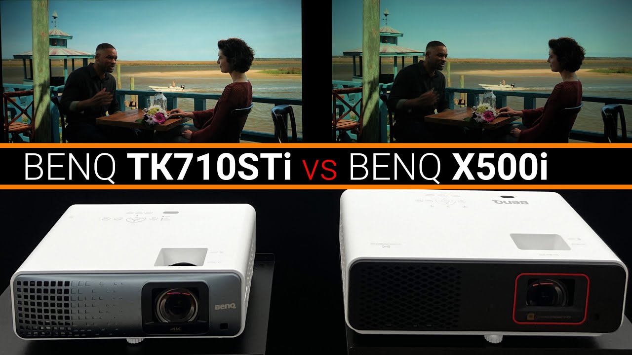 BENQ TK710STi против BENQ X500i — лучший игровой короткофокусный проектор?