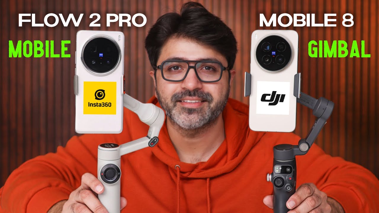 Best Mobile Gimbal for Vlogging 2025 | DJI Osmo Mobile 8 vs Insta360 Flow 2 Pro