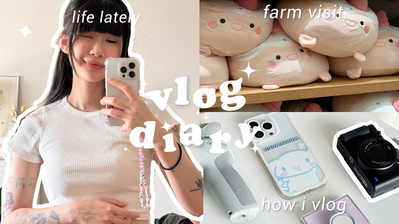 life lately 🎀  busy days of my life + what i use to film & vlog 🎥