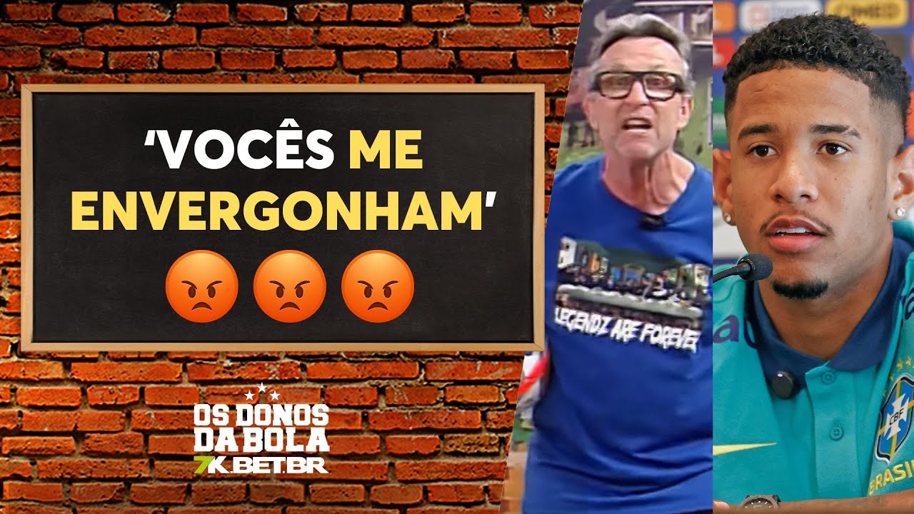 Neto DETONA CBF, Savinho, Tite e Sele&ccedil;&atilde;o Brasileira: &lsquo;Me envergonham&rsquo;