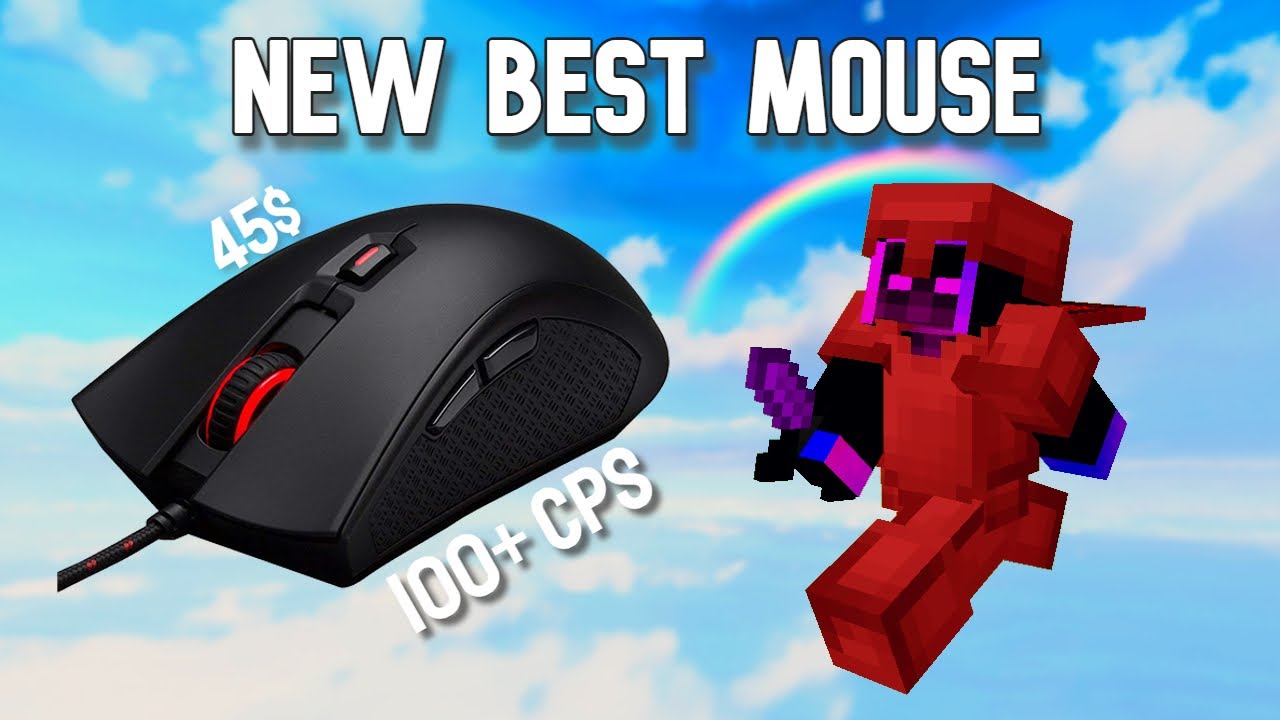 The BEST Mouse For Minecraft??? | HyperX Pulsefire FPS PRO (HIGH CPS)