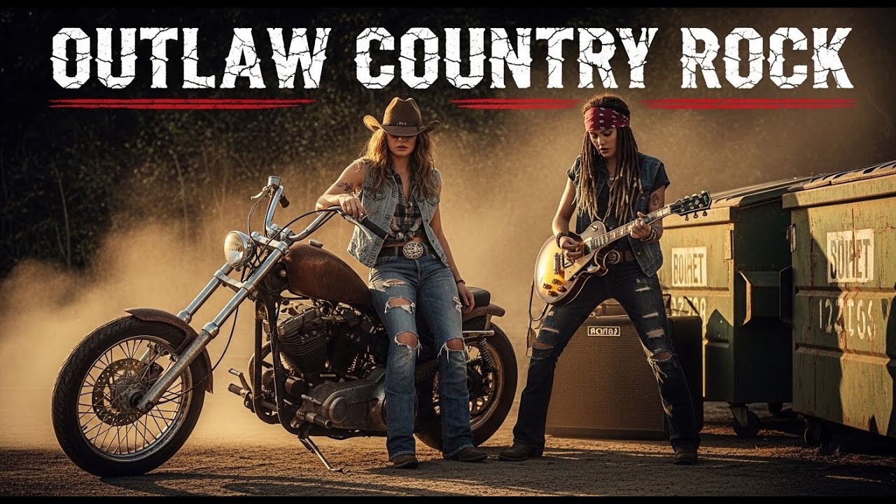 Outlaw Country Rock 🔥 Country Rock Highway 🎸 Riding Free on the Open Road