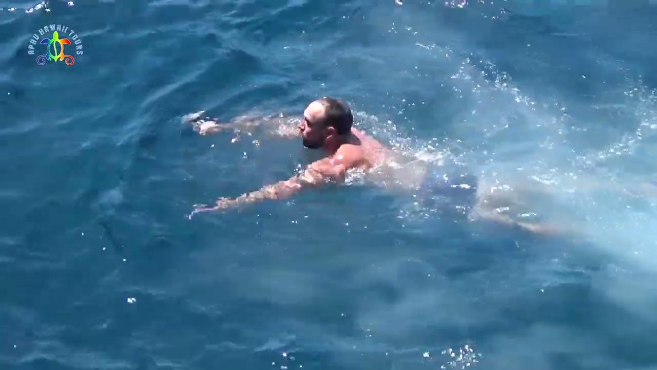 Cliff jumping at South Point Hawaii