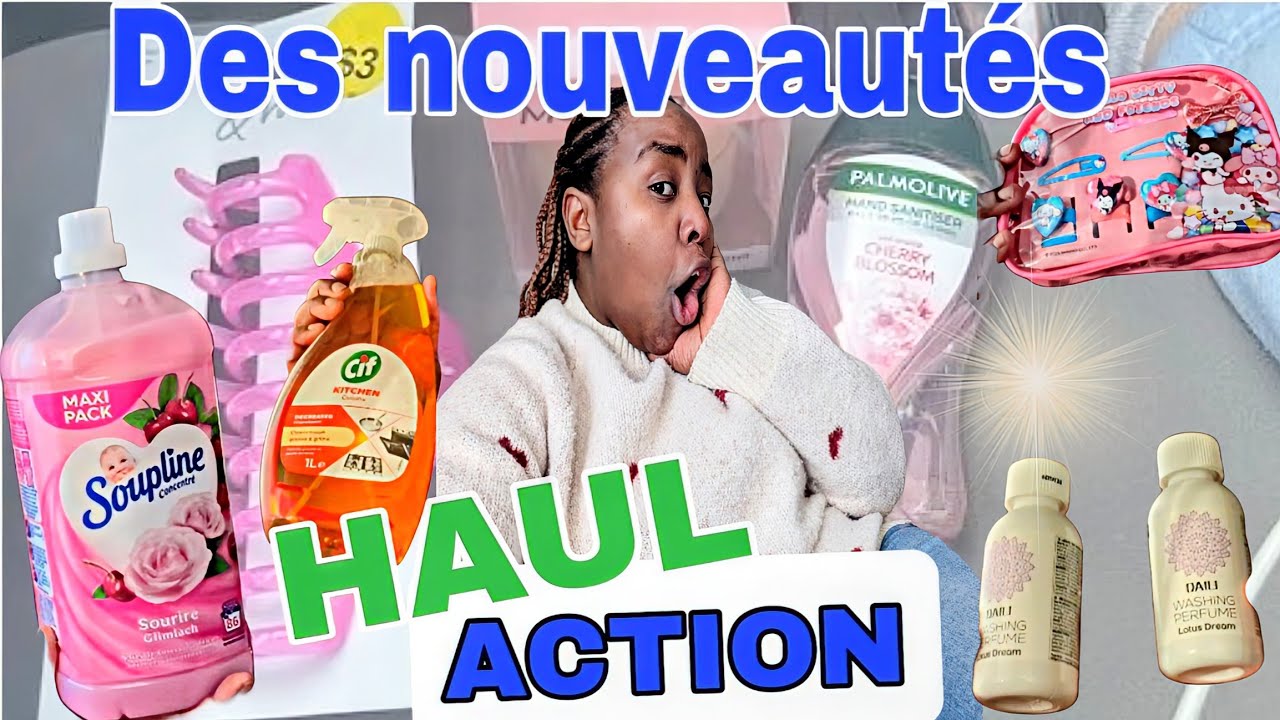 Haul Action : Nouveautés de Chez Action je suis trop contente 💃