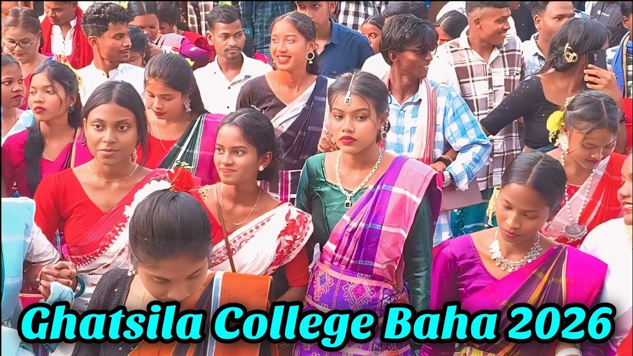 Ghatsila College Baha 2026 || Ghatsila College Baha Bonga Special Dj Langre Enej 2026