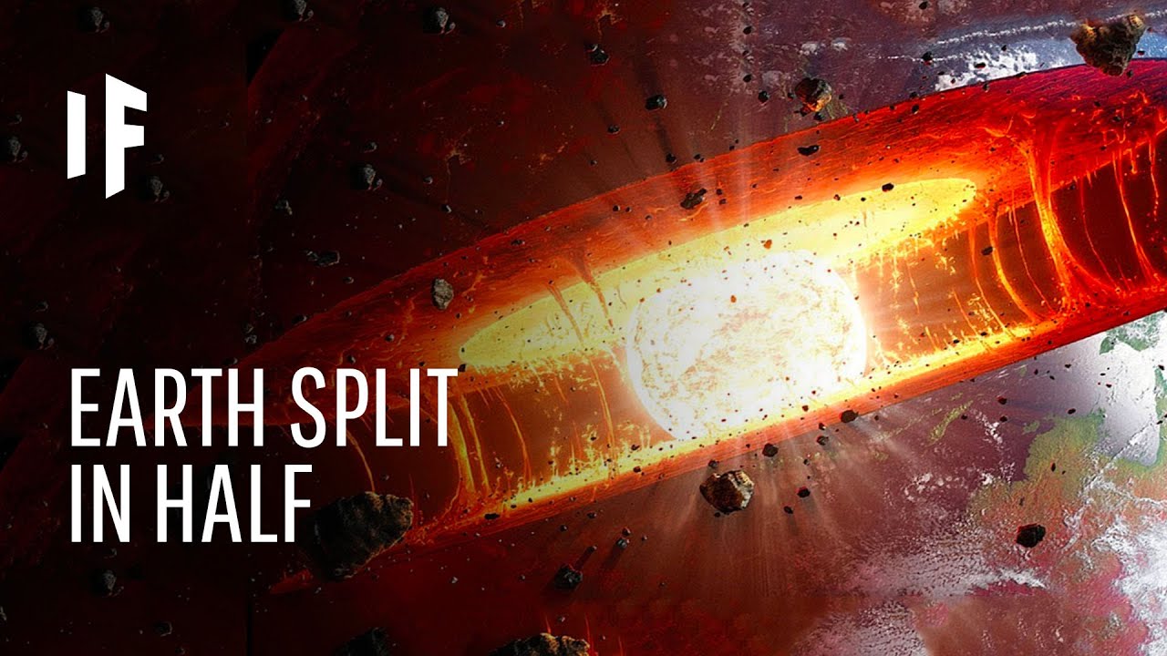 What If the Earth Was Cut in Half?